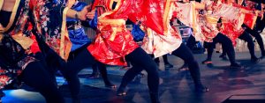 Owning All The Roles - Dance Troupe in Stylized Japanese Kimonos