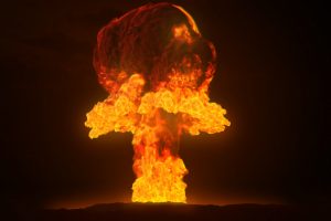 Nuclear Bomb Fireball Mushroom Cloud