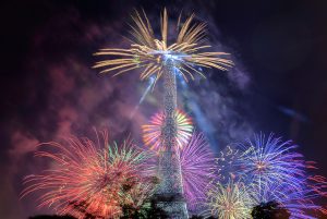 Wish Fulfillment Eifel Tower Fireworks